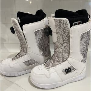 DC Ski Snowboots RL Phase BOA 2023 White Snake Women’s Size 7.5 Classic UNILite